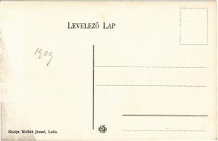 Balatonlelle-fürdő, Szabó és Krist villák. Wollák József kiadása