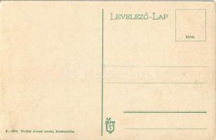 Balatonlelle-fürdő, Darányi Ignác park és teniszpálya. Wollák József kiadása