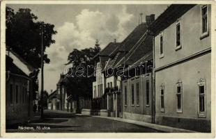 1938 Ráckeve, Fő utca. Münich Jenő kiadása (EK)