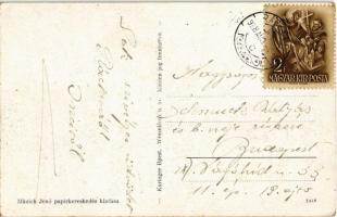 1938 Ráckeve, Fő utca. Münich Jenő kiadása (EK)