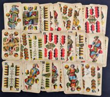 Játékkártya nyomda régi magyar kártya pakli papír tokkal