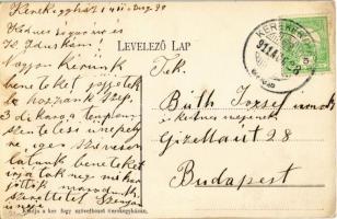 1911 Kerekegyháza, Községháza, iskola, Szövetkezeti üzlet és saját kiadása