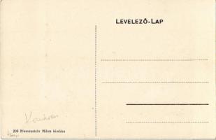 Mocsa, Községháza, Római katolikus templom. Blumenstein Miksa kiadása