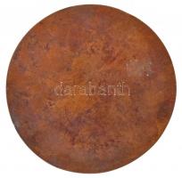 DN "Karcag" Br emlékplakett (82mm) T:2 kis ph