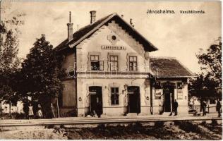 1929 Jánoshalma, vasútállomás