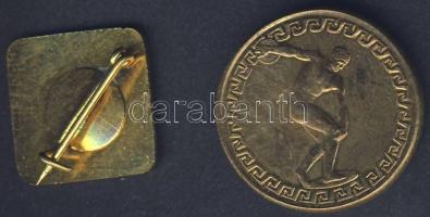 1964. "Tokió-Olimpia" zománcozott kitűző + 1995. "CIO - 104.IOC - Budapest" olim...