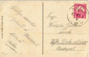 1925 Herend, Steiner Sámuel vendéglője, étterem, Herendi porcelángyár. Kiadja Steiner Sámuel