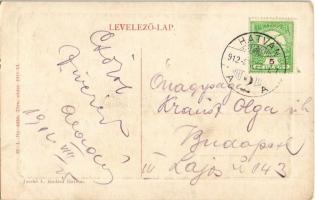 1912 Hatvan, Újhatvani részlet, utca Weisz Pál üzletével. W.L. Bp. 4650. Jatzkó L. kiadása  (EK)