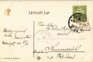 1906 Budapest X. Kőbánya, M. kir. államvasutak gépgyára, északi főműhely. Kőbányai út 30-36. / Masch...
