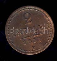Ausztria/magyar verdejel 1851B 2Kr T:3