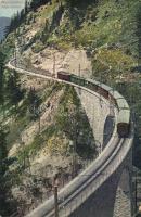 7 db régi és modern vasút motívumlap, közte 3 fotó / 7 pre-1945 and modern railway, locomotive, trai...