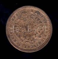 Ausztria/magyar verdejel 1859E 5/10Kr T:3/3- kis ph. R!