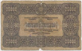 1923. 25.000K "Orell Füssli Zürich" T:IV 
Hungary 1923. 25.000 Korona "Orell Füssli ...