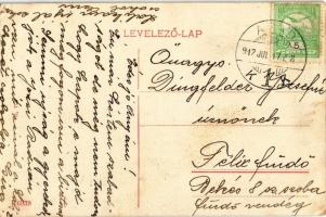 1912 Arad, Andrássy tér, Fogorvosi és Fogtechnikai Rendelőintézet, Weisz, Nádler és Kilényi üzlete, ...