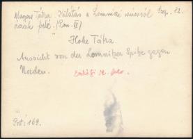 cca 1910 Magas-Tátra, kilátás a Lomnici-csúcsról, Erdélyi Mór felvétele, hátulján feliratozva, 11,5×...