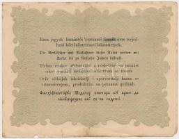 1848. 10Ft "Kossuth Bankó" T:II- fo., kis anyaghiány, kis szakadás
Adamo G111