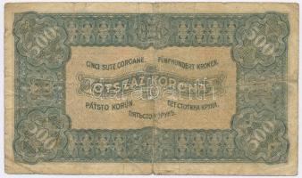 1923. 500K nyomdahely jelölés nélkül T:III,III-
Adamo K34