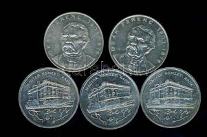 1992-94. 200Ft Ag "MNB" (3x), "Deák" (2x) T:BU,2