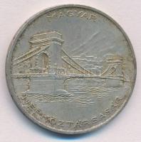 1956. 20Ft Ag "Tízéves a Forint" T:2