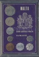 Málta 1972. 2m-50c 8klf db, szettben T:1,2