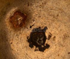 Ezüst(Ag) kupica gravírozott "Márta" felirattal, jelzett, m: 5 cm, nettó: 27 g