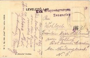 1915 Beregszász, Berehove; Bocskai utca, Jászay Ignác és Fuchs Emil üzlete, Községi ügyvédi iroda. W...