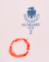 Hollóházi Szász Endre tervezte váza, matricás, jelzett, apró kopásokkal, m: 20 cm