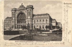 1903 Budapest VII. Keleti (Központi) pályaudvar, vasútállomás. Ganz Antal 44. (r)