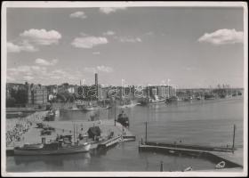 1952 Helsinki, Homonnay Tibor rúdugró üdvözlő sorai és aláírása az olimpiai játékokról küldött level...