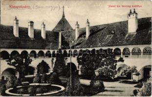 1915 Kistapolcsány, Topolcianky; Gróf Keglevich kastély (József kir. herceg kastély). Steiner Samu kiadása / castle