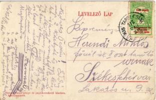 1915 Kistapolcsány, Topolcianky;  Gróf Keglevich kastély (József kir. herceg kastély). Steiner Samu ...