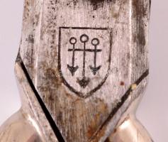 E.Bonsmann solingen olló, foltos, jelzett, h: 18,5 cm