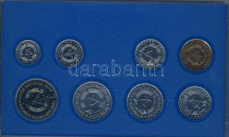 NDK 1981. 1Pf-5M 8klf db, szettben, benne 5M "Berlin" T:BU Csak 25000db! R!