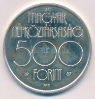 1987. 500Ft Ag "Nyári Olimpia - Szöul 1988" T:1-
Adamo EM99