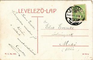 1909 Késmárk, Kezmarok; Városháza, utca, Villányi Ignác sütödéje, Donáth üzlete. W.L. Bp. 2902. / to...