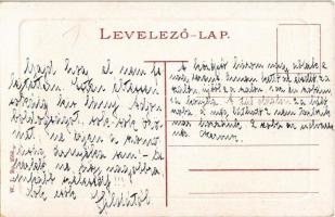 Jolsva, Jelsava; Koburg herceg kastélya, puskafüst a katonák díszlövése után. W.L. Bp. 2584. / castl...