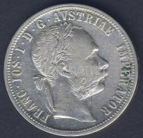 Ausztria 1888. 1Fl Ag T:2/3 k