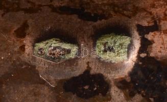 Ezüst(Ag) ékszertartó tálka, jelzett, 11,5×7,5 cm, nettó: 37,9 g