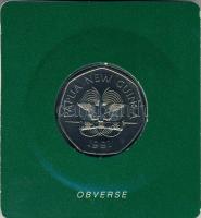 Pápua Új-Guinea 1991. 50t "9. Dél-óceáni játékok" T:1 Eredeti dísztokban, tanúsítvánnyal!