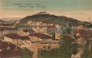 1919 Brassó, Kronstadt, Brasov; Fellegvár / Schlossberg / Dealul Strajii / castle hill