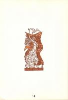 1975 Magyar kisgrafika 18x25cm, 500 sorszámozott példányban készült ajándék mappa benne 20 magyar gr...