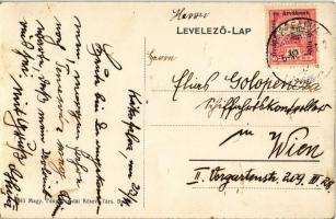 1916 Kákófalva, Cacova, Gradinari; Vasútállomás / Bahnhof / Gara / railway station