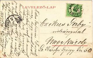 1908 Újszentanna, Szentanna, Santana; vasútállomás / Gara / Bahnhof / railway station