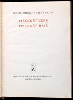Szabó Lőrinc-Szalay Lajos: Tizenkét vers - Tizenkét rajz. Bp.,1943,Singer és Wolfner, (Hungária Nyom...