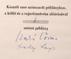 Szabó Lőrinc-Szalay Lajos: Tizenkét vers - Tizenkét rajz. Bp.,1943,Singer és Wolfner, (Hungária Nyom...
