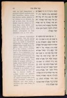 1934-1935 Rabbi Slomo Ganzfried: A Sulchan Aruch kivonata. 2-4., 6-8.,10.,18.,20. füzetek. Fordított...