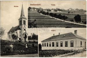 Gneixendorf, Kirche, Schule / church, school