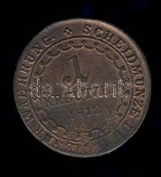 Ausztria/magyar verdejel 1812S 1Kr T:3/3-