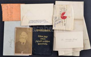 Sarkady György kúriai bíró életpályája dokumentumokban. Kinevezési papírok, útlevél, sok szép száraz...