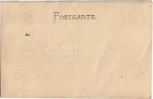 1898-1899 Stadttheater in Salzburg / Actors and actresses of the city theatre in Salzburg. tableau p...